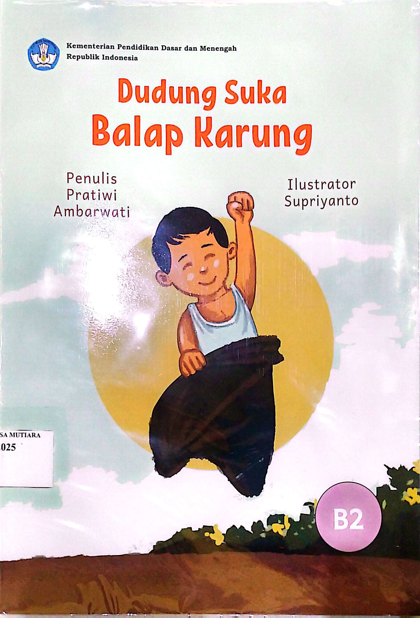 Dudung suka balap karung